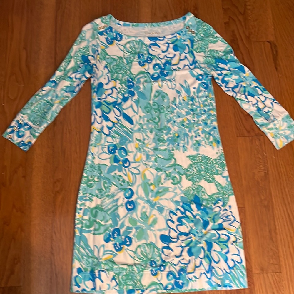 Lilly Pulitzer boat neck knit dress size s